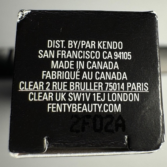 Fenty Beauty Full Frontal Curling Mascara Black .42oz Full Size Cuz I'm Black - Picture 7 of 7